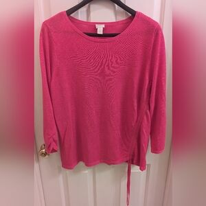 Chico's Pink Top , Size XL